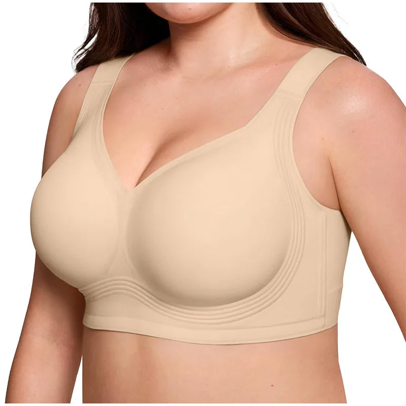 Leopard Print Jelly Bras Women'S Wire-Free Seamless Full Coverage plus Size Supportive Seamless Comfort Lightweight Daily Wear S
